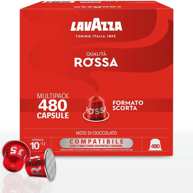 Lavazza Qualità Rossa — 480 capsule formato scorta